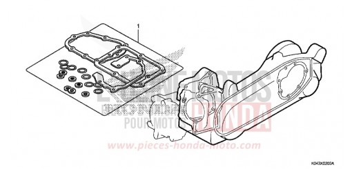 TROUSSE DE JOINT B NSS300AD de 2013
